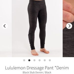 RARE grey lululemon riding dressage pants size 4